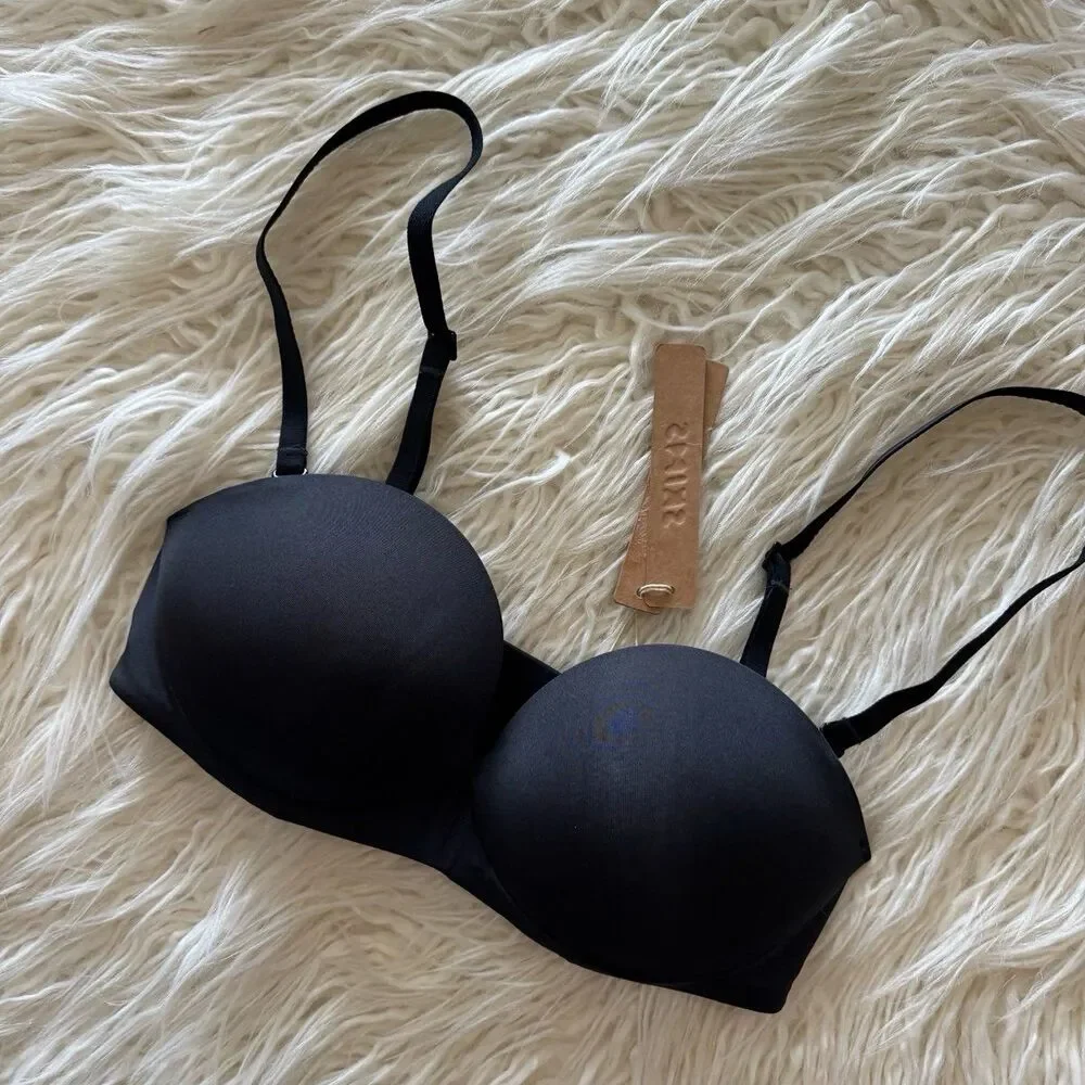 Skims Ultimate Push Up Strapless Bra Onyx Size 30C - Picture 3 of 6